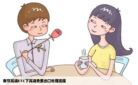 春节高速ETC下高速免费出口处理流程