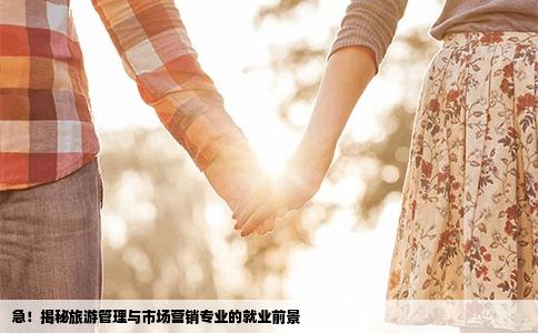 急！揭秘旅游管理与市场营销专业的就业前景