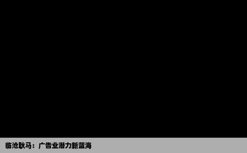 临沧耿马：广告业潜力新蓝海