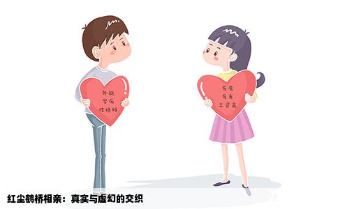 红尘鹤桥相亲：真实与虚幻的交织