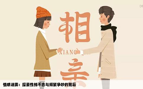 情感迷雾：探索性格不合与频繁争吵的背后