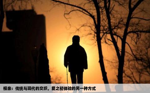 相亲：传统与现代的交织，爱之初体验的另一种方式