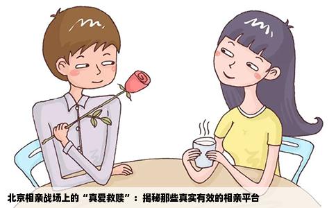 北京相亲战场上的“真爱救赎”：揭秘那些真实有效的相亲平台